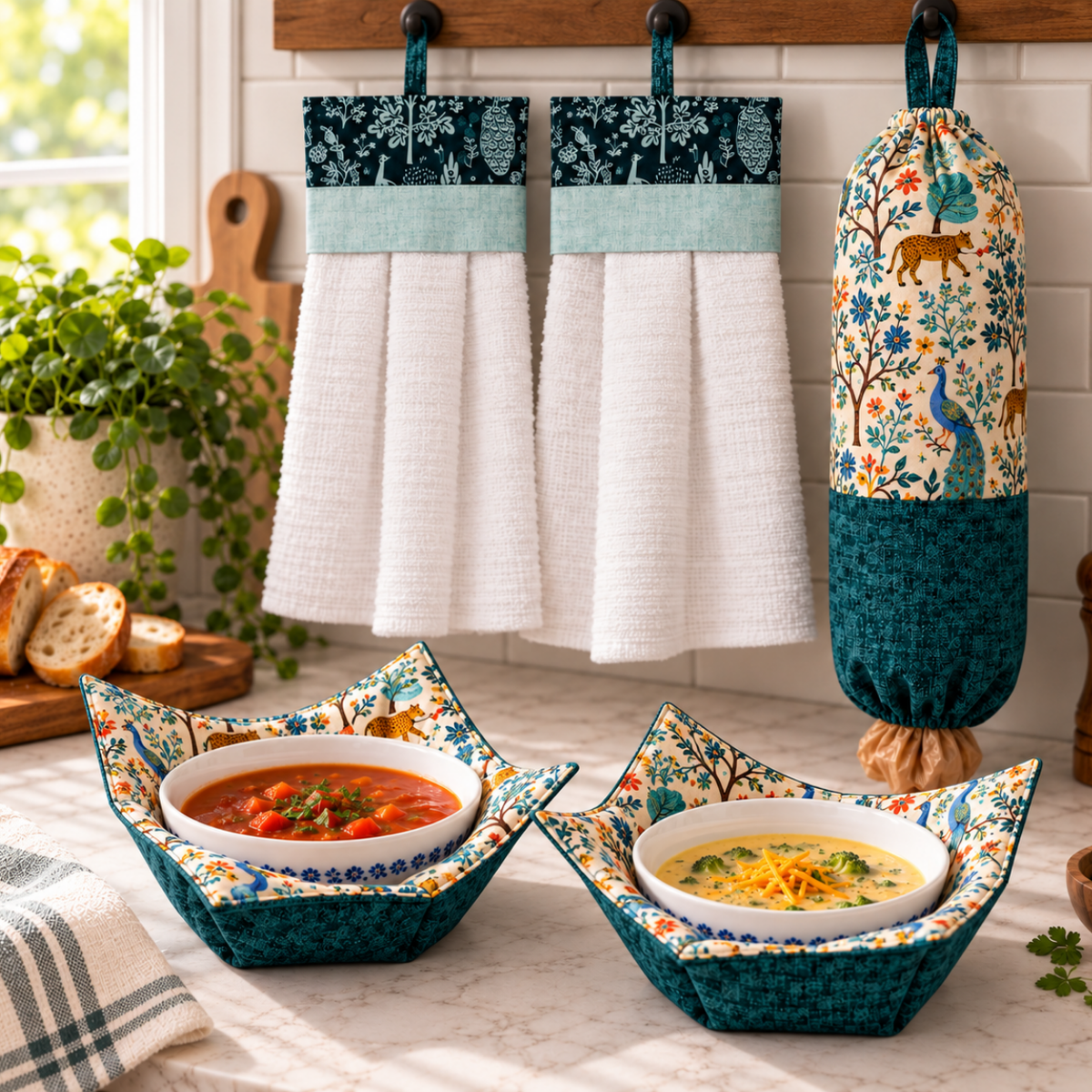 Cozy Kitchen Bundle Sewing Kit Collection