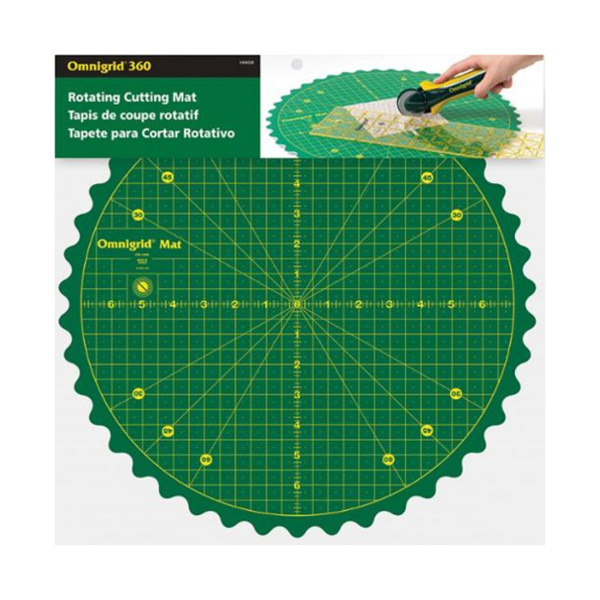 Omnigrid 14" Rotating Cutting Mat